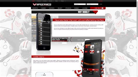 wagerweb mobile|WagerWeb Sportsbook Review .